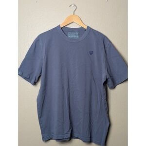 Venum Silent Power T-Shirt Mens XL Grey Charcoal Tonal Embroidered Logo Sport